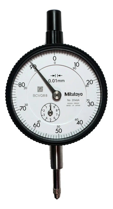 Reloj Comparador Estándar Tapa Con Oreja Rango 10mm 0.01mm