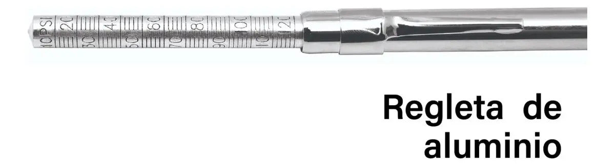 Medidor Presión Aire Neumáticos 10-120 Psi Truper