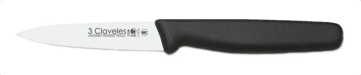 Cuchillo Verduras 3 Claveles Acero Inoxidable 9cm Modelo 1208