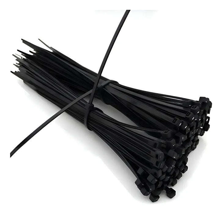 Bolsa Amarras Plásticas 150mm (100pzas) Color Negro
