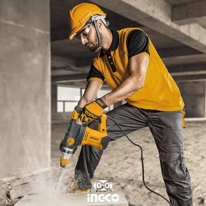 Rotomartillo Ingco Industrial Amarillo 1.5kW SDS Plus