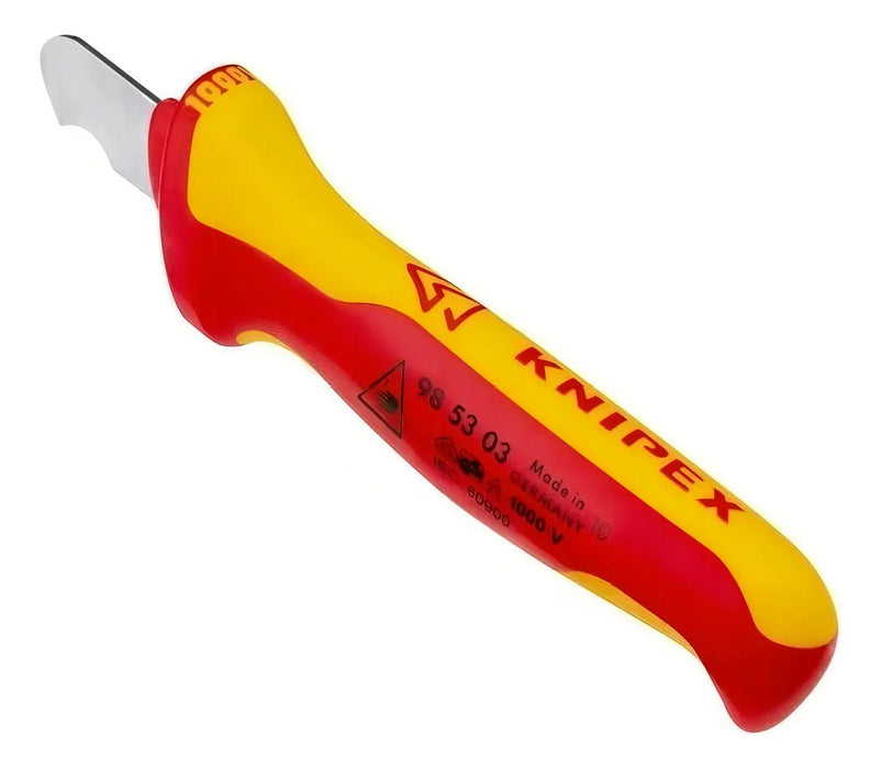 Cuchillo Desmontaje Aislado 1000V Con Mango Antideslizante Knipex