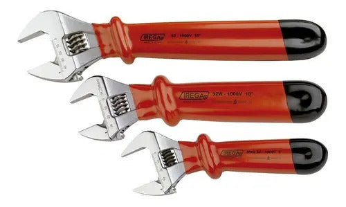 Llave Francesa Ajustable Irega 8'' Aislada 1000v