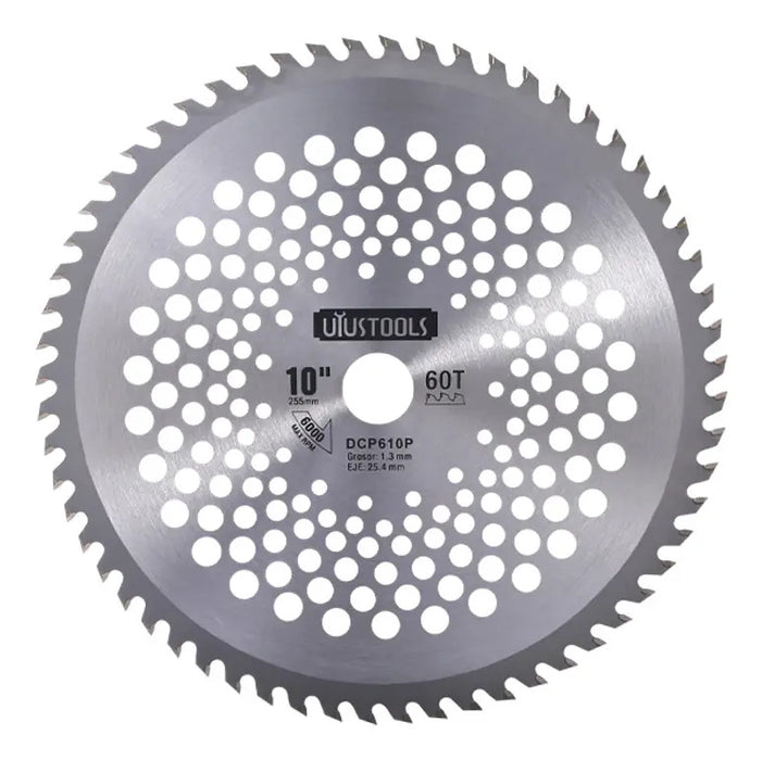 Disco Cortapasto Perforado 25.4mm X 60T X 255mm