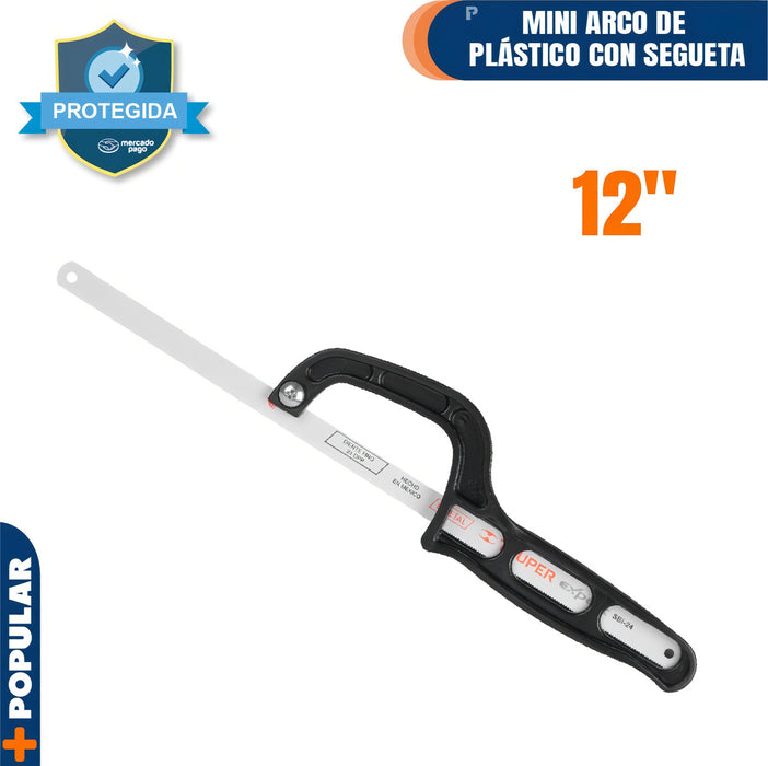 Mini Arco de Plástico para Segueta 12'' Pretul