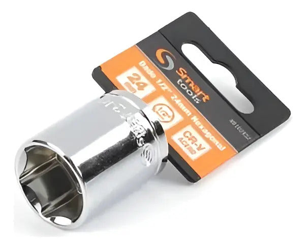 Dado Corto 1/2'' De 24mm Hexagonal