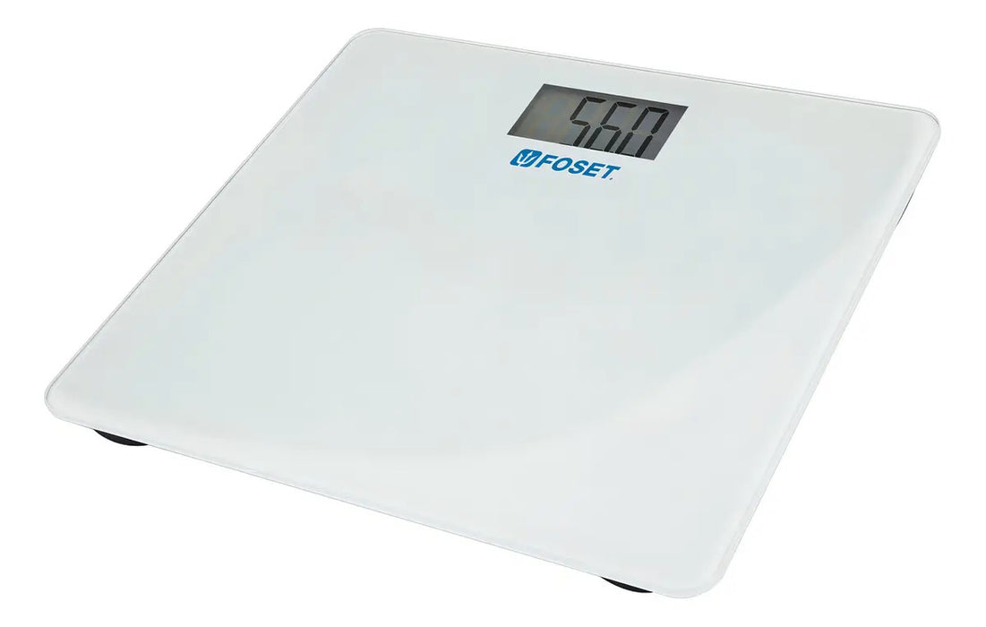 Báscula Digital Foset Basc-180b Blanca, Hasta 180 Kg