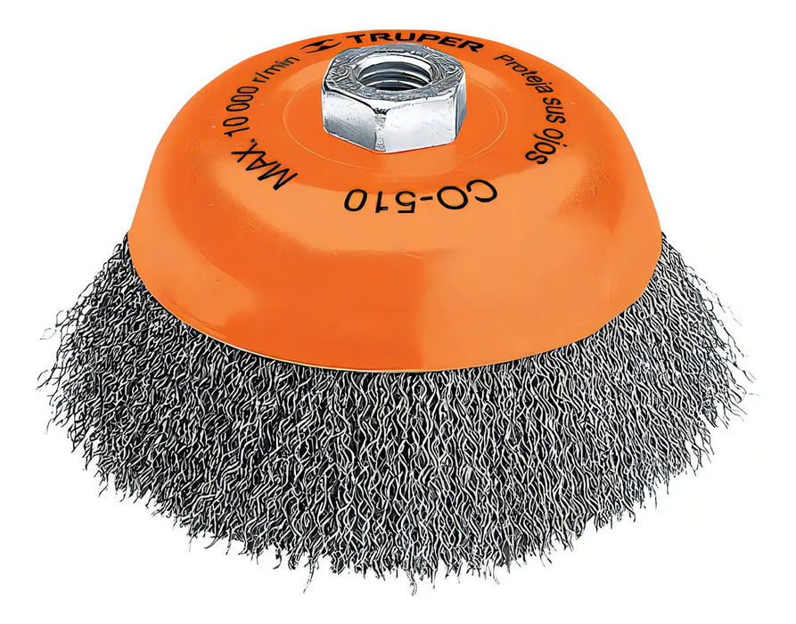 Carda Desbaste Truper CO-508M Naranja