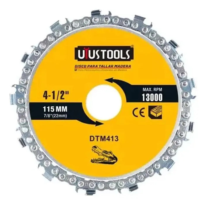 Disco Para Tallar Madera 115mm 13 Cuchillos Uyustools