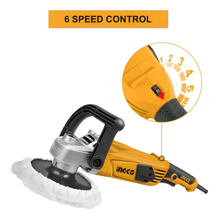Lustra Pulidora Industrial 7'' 180mm 1400W