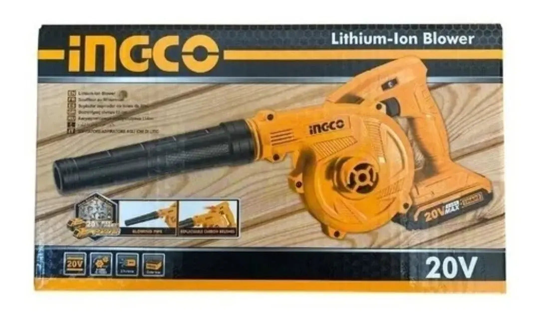 Soplador Inalámbrico 20V con Batería y Cargador
