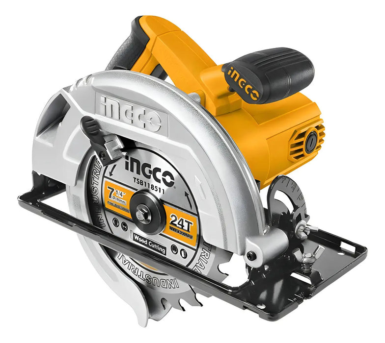 Sierra Circular 7 ¼'' 1600w 5000rpm Naranja Claro 50/60hz