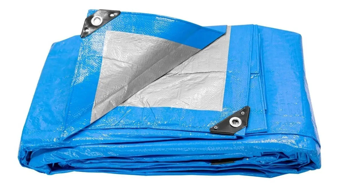 Lona Uso Rudo 6 X 12 M Pretul Impermeable Color Azul