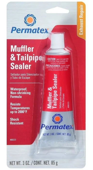 Sellador Caños Escape Salamandras Permatex 85gr Gris