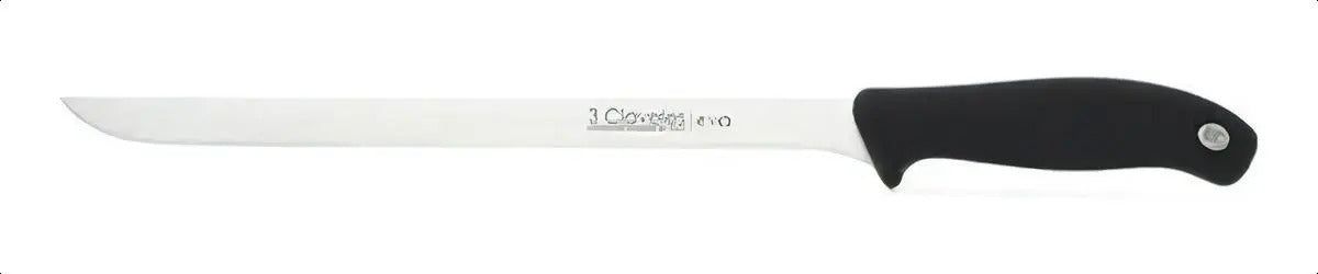 Cuchillo Jamonero 3 Claveles Evo 25 Cm Negro