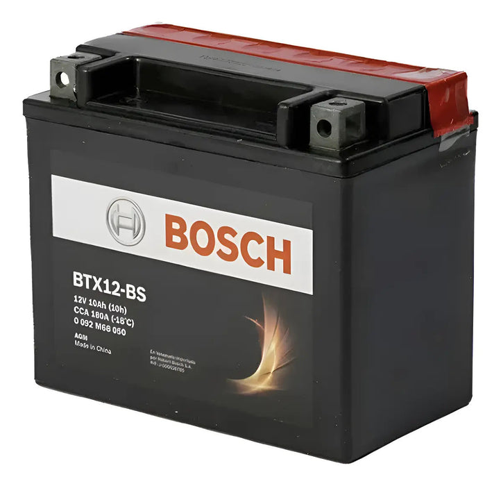Batería Moto Bosch BTX12-BS YTX12-BS 12V 10Ah Original
