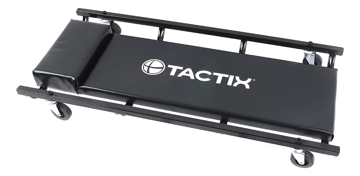 Cama de Taller Acolchada 91cm 4 Ruedas Resistente