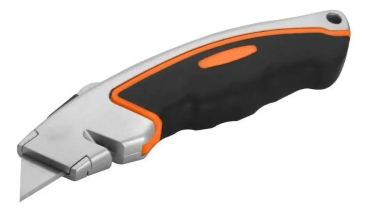 Cuchillo Cartonero Retráctil Cutter Con 3 Hojas Smart Tools