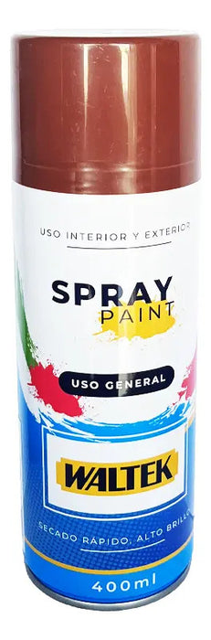 Pintura Spray 400ml/230g Marrón Antiguo Primer Waltek