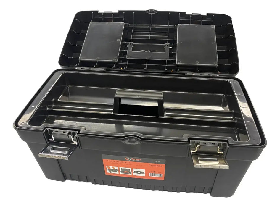 Caja Herramientas Plástica con Metal 24''