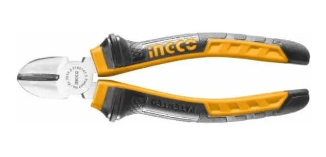 Alicate de Corte Diagonal Industrial 6 Pulgadas Ingco Amarillo