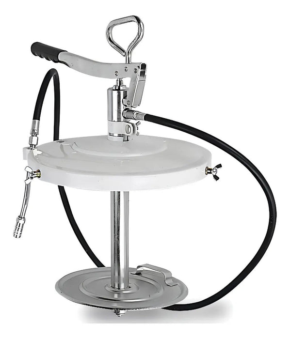 Bomba Engrasadora Neumática Samoa Modelo 151102 Acero Inoxidable Profesional