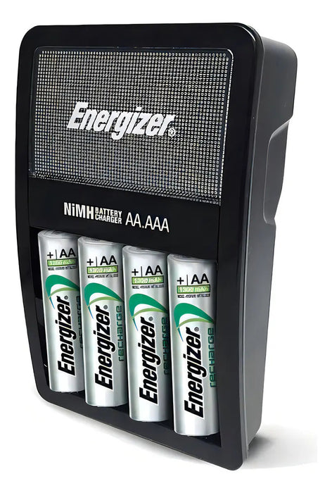 Cargador Maxi Energizer AA/AAA + 2 Pilas AA 1300mAh