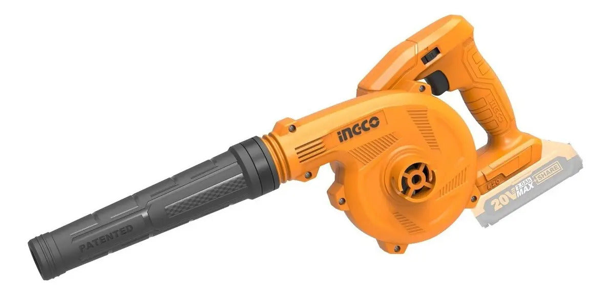 Soplador/aspirador Inalámbrico S/batería, S/ Cargador Ingco Naranja