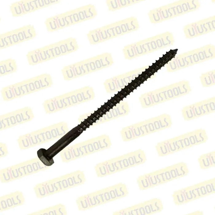 Tornillo Tirafondo Negro 1/4" X 3-1/2" 100un/set