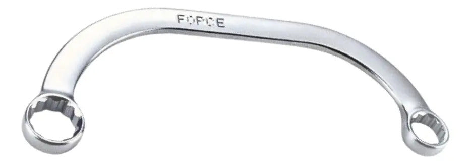 Llave Corona Curva 17 X 19 Mm Force