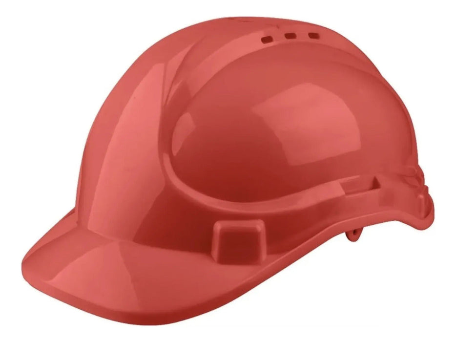 Casco de Seguridad Metalúrgicos Rojo Ingco HSH210