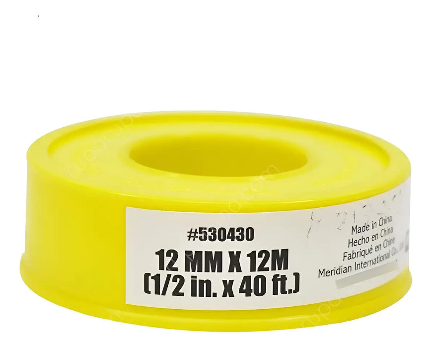 Teflon Para Gas 12mmx12m Tactix