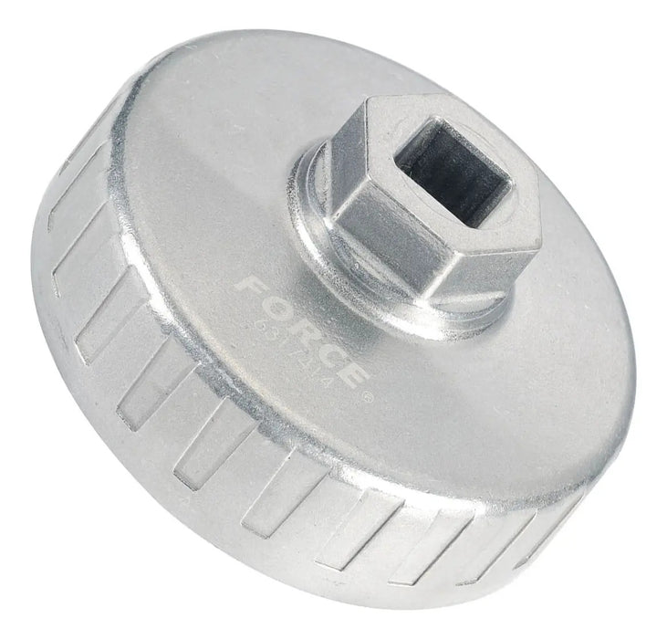 Llave Copa Para Filtro De Aceite 74 Mm X 8 Puntos