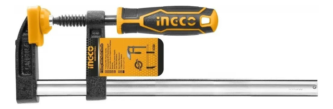 Prensa Sargento Tipo F 50x250mm Carpintero Autoajustable