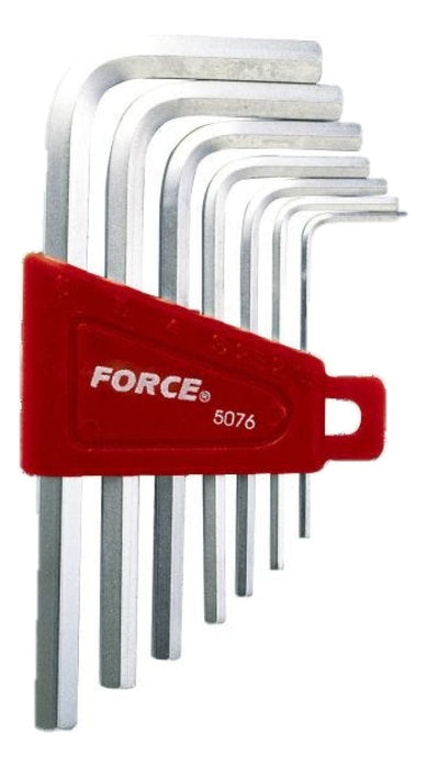 Juego De Llaves Allen 1.5- 6 Mm. 7 Pzas. Force