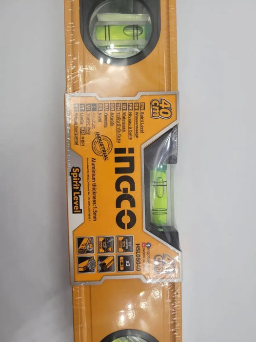 Nivel Industrial Ingco 40 Cms. 3 Aguas