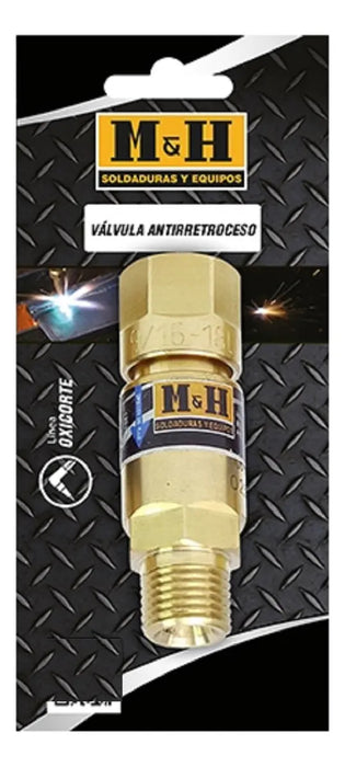 Válvula Antirretroceso Soplete Oxigeno / Gas