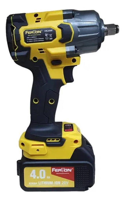 Desllantador Inalámbrico Brushless 20V 2x4,0Ah 850N.m