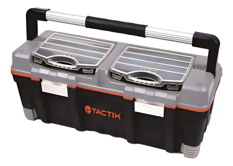 Caja Herramientas Tactix Con Gaveteros Y Bandeja Extraíbles