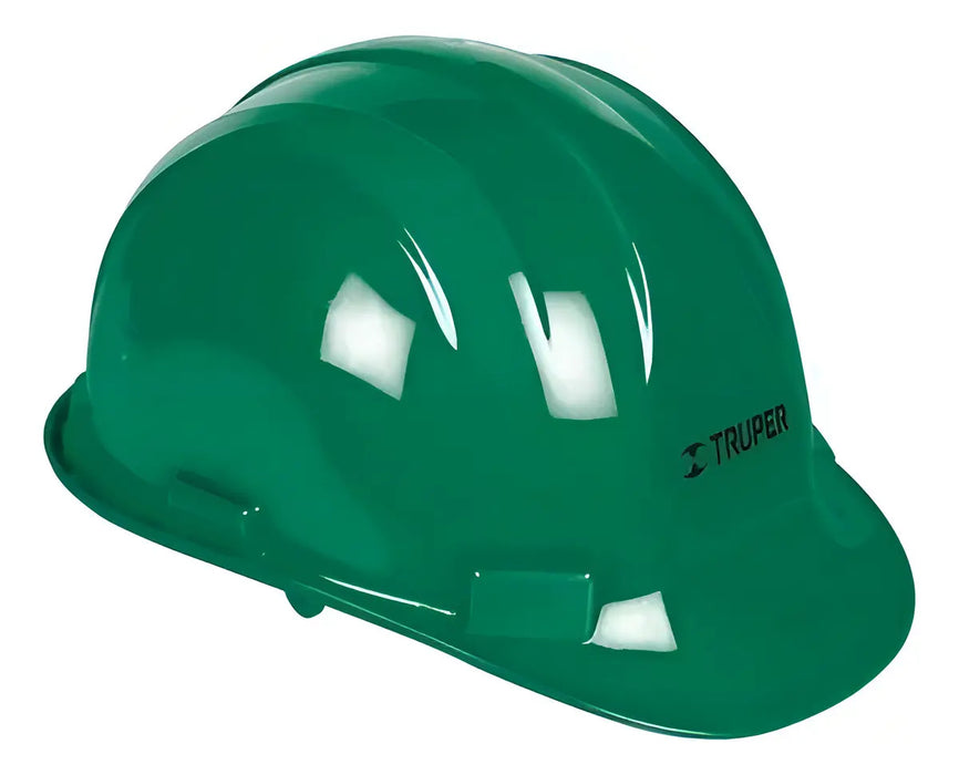 Cascos De Seguridad Truper Con Ajuste De Matraca Color Verde