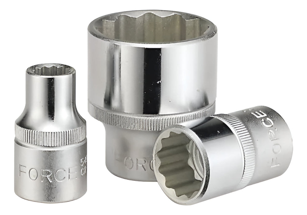 Dado 1/2'' De 30mm Poligonal Force Cromado