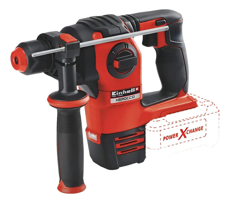 Rotomartillo Inalámbrico Expert Plus Herocco Einhell Rojo
