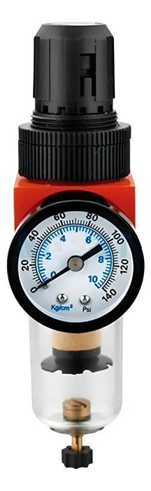 Filtro Regulador Para Compresor Aire 1/4 Max 140 Psi Muzi