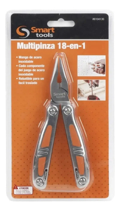 Alicate Multipropósito 18 En 1 Acero Inox.