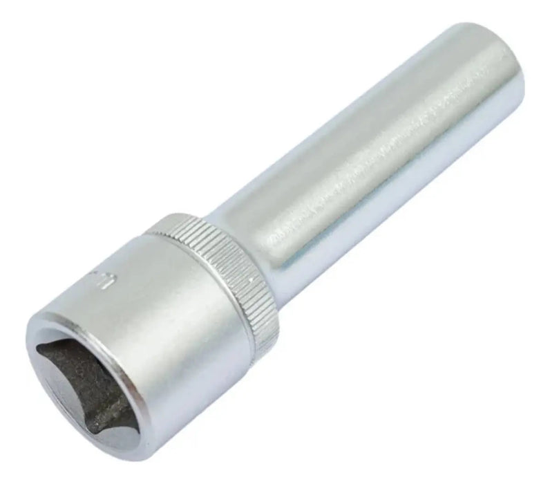 Dado Poligonal Largo 1/2'' 10 Mm Force Acero Al Cromo Vanadio
