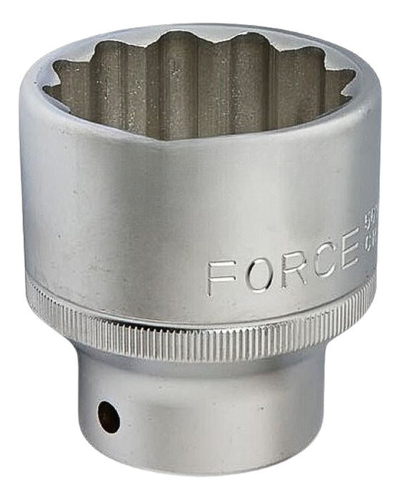 Dado 1" de 60 mm Poligonal Force Plateado