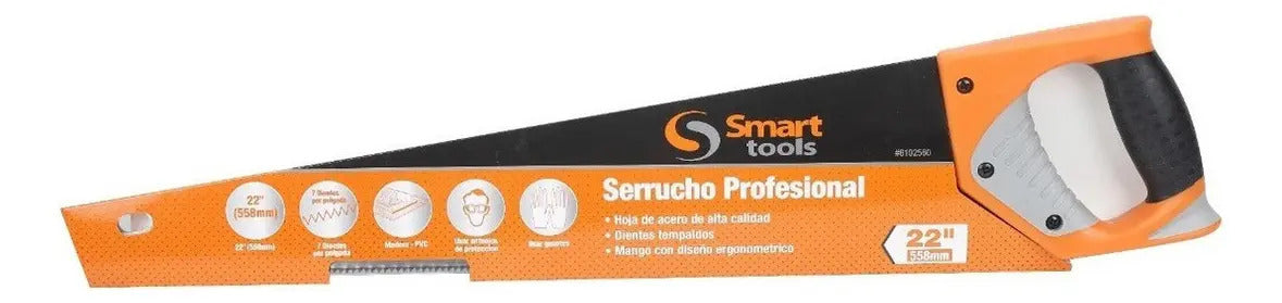 Serrucho Carpintero Smart Tools 22''