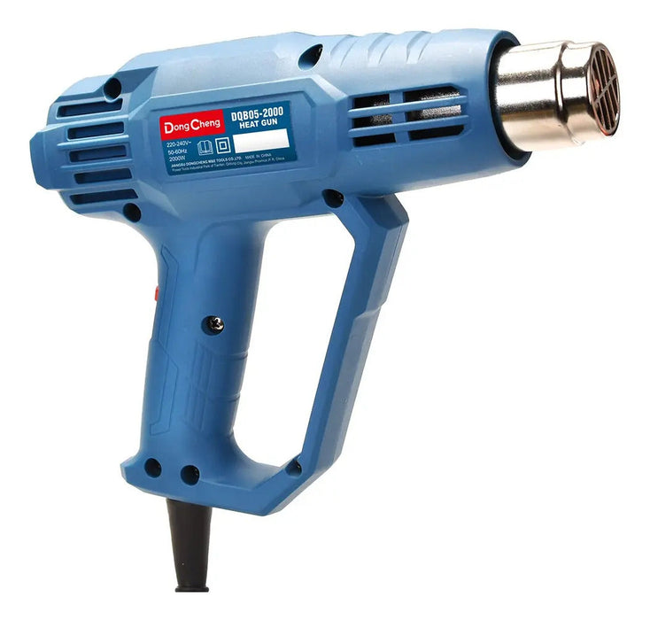 Pistola De Calor 3 Niveles 50° 400° 600° 2000w Profesional Azul