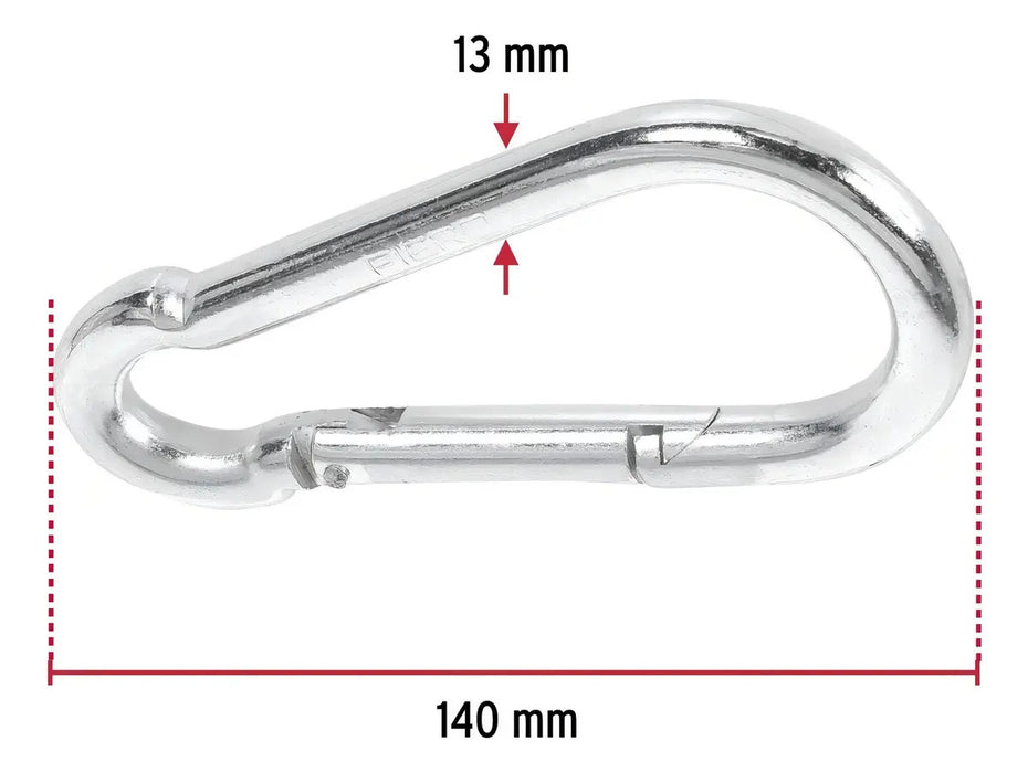 Bandola Mosquetón De Acero 1/2'' Fiero