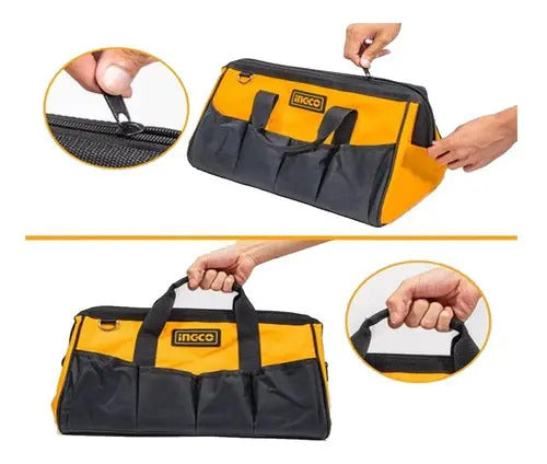 Bolso Porta Herramientas 16'' Ingco Impermeable